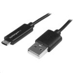 StarTech.com USBAUBL1M USB 2.0 - 480Mbps USB-A to Micro USB Cable - 1m Micro USB - LED Charge Light