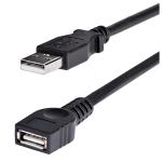 StarTech.com USBEXTAA6BK USB 2.0 - 480Mbps USB Extension Cable - 1.8m - Black A to A - M/F