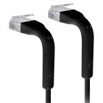 Ubiquiti UniFi Cat6 10GbE Bendable Patch Cable - 3m, Black