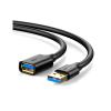 UGREEN UG-30127 USB 3.0 USB-A Extension Cable - 3m - Black Male to Female UGREEN UG-30127 USB 3.0 USB-A Extension Cable - 3m - Black Male to Female