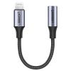 UGREEN UG-30756 Lightning Extension Cable - 10cm - Black Male to Female - Braided - Aluminum Shell UGREEN UG-30756 Lightning Extension Cable - 10cm - Black Male to Female - Braided - Aluminum Shell