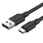 UGREEN UG-60118 USB-A 2.0 to USB-C Cable Nickel Plating 2m (Black)