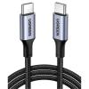 UGREEN UG-70429 USB-C Cable - 2m - Black Aluminum Case - Braided