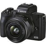 Canon EOS M50 II Mirrorless Camera 24.1MP APS-C CMOS Sensor 4K video Support with EF-M 15-45mm f/3.5-6.3 IS STM Lens, Built-In Wi-Fi with NFC