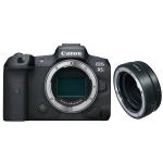 Canon EOS R5 Body only w/Adapter Ring for EF/EFS Mirrorless Camera Lens, 45MP Full-Frame CMOS Sensor, 8K30 Raw and 4K120 10-Bit Internal Video,Sensor-Shift 5-Axis Image Stabilization, Built-In Wi-Fi & Bluetooth, Weather Resistant,