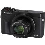 Canon PowerShot G7 X Mark III Digital Camera - Black 20.1MP 1" Stacked CMOS Sensor - 4.2x Optical Zoom f/1.8-f/2.8 Lens - UHD 4K 30p Video Recording