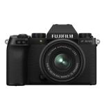FujiFilm X-S10 Mirrorless Camera with XC15-45mm Lens Kit - Black 26.1MP APS-C X-Trans BSI CMOS 4 Sensor - 5-Axis In-Body Image Stabilization - DCI/UHD 4K at 30fps - Full HD at 240fps