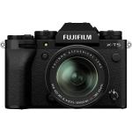 FujiFilm X-T5 Mirrorless Camera Kit with XF18-55 Lens - Black 40MP APS-C X-Trans CMOS 5 HR BSI Sensor - 4K 120p - 6.2K 30p - FHD 240p 10-Bit Video - 7-Stop In-Body Image Stabilization