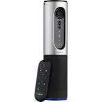 Logitech Connect Conference Camera Portable Professional Full HD Conferencing Solution, Optimized For Groups up to 6 People, Up to 15 Hours Talk Time And 3 Hours Video Conferencing On Battery