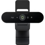 Logitech BRIO Business Grade 4K Ultra HD Webcam with RightLight3 and HDR, Windows Hello Support, Privacy Shade