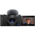 Sony ZV-1 Digital Camera 20.1MP 1.0-type Exmor RS CMOS Sensor & BIONZ X Image - UHD 4K Video - 2.7x Optical / 44x Digital Zoom - 3" Colour Touch-Screen LCD - Built-in Wi-Fi - Background Defocus