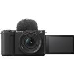 Sony ZV-E10 II Mirrorless Camera with 16-50mm Lens - Black 26MP APS-C Exmor R CMOS Sensor - UHD 4K60p and Full HD 120p Video - Up to 11-fps Shooting - 759-Point Fast Hybrid Phase Detection - Directional 3-Capsule Mic and Windscreen