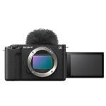 Sony ZV-E1 Mirrorless Camera (Body Only) - Black 12MP Full-Frame Exmor R CMOS Sensor - UHD 4K 120p / FHD 240p / 10-Bit 4:2:2 - 5-Axis SteadyShot Image Stabilization - Internal Mic + Inputs - USB Streaming