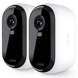 Arlo Essential Outdoor 2K Wire-Free Camera (2nd Gen) - 2 CAM (VMC3250-100AUS) (Arlo Secure Trial 1 month Subscription Included)