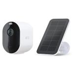 Arlo Pro 4 Wire-Free Spotlight 2K with HDR Camera System - 1 Pack with Solar Panel