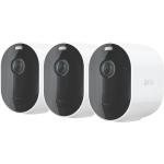 Arlo Pro 4 Wire-Free Spotlight 2K with HDR Camera System - 3 Pack (Arlo Secure 3-Month Trial Subscription Included)