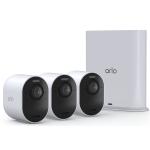 Arlo Ultra 2 Wire-Free Spotlight 4K UHD & HDR Camera System - 3 Pack (Arlo Secure 3-Month Trial Subscription Included)