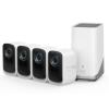 Eufy Security eufyCam 3C (S300) 4K Outdoor Wire-Free Battery Camera Kit - 4 Pack 9,400 mAh Battery last up to 180 Days / Homebase3 with 16GB Storage / AI Recognition Eufy Security eufyCam 3C (S300) 4K Outdoor Wire-Free Battery Camera Kit - 4 Pack 9,400 mAh Battery last up to 180 Days / Homebase3 with 16GB Storage / AI Recognition
