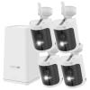 Swann AllSecure4K 1TB HDD / 4 x NVW-AS4KCAM 4K WireFree IP Cameras Swann AllSecure4K 1TB HDD / 4 x NVW-AS4KCAM 4K WireFree IP Cameras