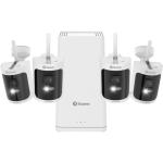 Swann AllSecure650 4MP/2K Wire-Free Security System with 1TB Hub - 4 Pack (SWNVK-650KH4-AU)