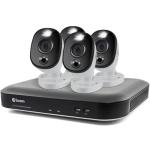 Swann 8MP/4K 4 Channel DVR Security System: DVR-5580 with 1TB HDD & 4 x 4K Thermal Sensing Cameras PRO-4KWLB