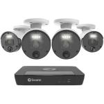 Swann Master-Series 8MP/4K 8 Channel NVR Security System: NVR-8580 with 2TB HDD & 4 x NHD-875WLB Bullet Camera