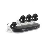 Swann 8MP/4K 8 Channel DVR Security System: DVR-5580 with 2TB HDD & 4 x 4K Thermal Sensing Spotlight Security Cameras PRO-4KMSFB
