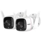 TP-Link Tapo C310 3MP/2K  Outdoor Home Security Wi-Fi Camera - 2 Pack
