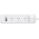 TP-Link Tapo P300 Smart Wi-Fi Powerboard 18W PD and QC3.0 Fast Charging - 3 Outlets, USB-A x2, USB-C x1
