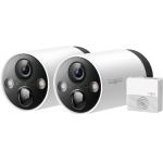 TP-Link Tapo C420S2 2K QHD Smart Wire-Free Security Camera System - 2 Pack,
