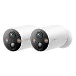 TP-Link Tapo C425 4MP/2K+ Full-Color Smart Wire-Free Security Camera - 2 Pack