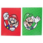 Paladone Super Mario Set of 2 Notebooks