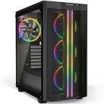 be quiet Pure Base 500FX Black Mid Tower Case Tempered Glass CPU Cooler Support Up to 190mm - GPU Support Up to 369mm, 7xPCI Slots - 360mm Radiator Supported, 3x120mm A-RGB Front, 1x140mm A-RGB Fan, Front I/O: 1xUSB - 1xUSB-C