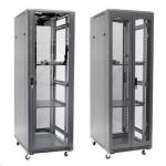 Dynamix 37RU Server Cabinet 1000mm Deep 600x1000x1833mm 2xFixed Shelf, 4x Fan, 25x Cage Nuts, 4x Castors & 4x Level Feet.