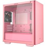DEEPCOOL Macube 110 Pink Version mATX Mid Tower mATX/ITX Motherboard Supported, Tempered Glass, CPU Cooler Supports Upto 165mm, GPU Supports Upto 320mm, 280mm Radiator Supported, 4x PCI Slots, Graphics Card Holder Included, Front: 2x USB. H