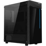 Gigabyte C200 RGB MidTower Gaming Case Tempered Glass, CPU Cooler Supportes Upto 165mm, Graphs Card Supports Upto 330mm, 280mm Rad Supported, Front: 2X USB, RGB LED Switch, HD Audio, No PSU