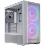 Lian Li Lancool 216 White ATX MidTower Gaming Case Tempered Glass, 2x160mm ARGB Fans, 1x140mm Rear Fan Included, CPU Cooling Support 180.5mm, GPU Support 392mm, 360mm Rad Support, 7x PCI Slot (1x120mm PCIe Fan Bracket), Front I/O: 2xUSB, 1x