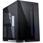 Lian Li O11D EVO Reversible Black ATX MidTower Gaming Case Tempered Glass,CPU Cooler Supports Upto 167mm, Graphics Card Supported Upto 422mm, 360mm Rad Supported, 8XPCI Slots, Front: 2XUSB, 1XType C, HD Audio,