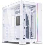 Lian Li O11D EVO Reversible White ATX MidTower Gaming Case Tempered Glass,CPU Cooler Supports Upto 167mm, Graphics Card Supported Upto 422mm, 360mm Rad Supported, 8XPCI Slots, Front: 2XUSB, 1XType C, HD Audio,