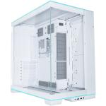 Lian Li O11D EVO RGB White ATX MidTower Gaming Case Tempered Glass,CPU Cooler Support Upto 167mm, GPU Support Upto 422mm, 360mm Radiator Supported, 8x PCI Slots, Front: 2x USB, 1x Type C, HD Audio,