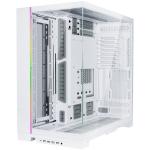 Lian Li O11D EVO XL White ATX Full Tower Gaming Case Tempered Glass, CPU Cooler Supports Upto 167mm, GPU Support Upto 460mm, 8x PCI, 420mm Rad Supported, Front I/O: 4x USB, 1x Type C, HD Audio