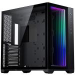 Phanteks MagniumGear NEO Qube 2 ATX MidTower Gaming Case Tempered Glass, Black, Infinity Mirror CPU Cooler Support Upto 148mm, GPU Support Upto 410mm, 8X PCI Slot, 360 Radiator Supported, Front I/O; 2XUSB, 1XType C, HD Audio,