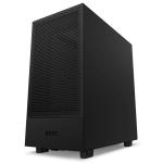NZXT H5 Black Flow Edition ATX MidTower Gaming Case Tempered Glass, CPU Cooling Support Upto 165mm, GPU Support Upto 365mm, 280mm Rad Supported, 7X PCI Slots, Front I/O: 1XUSB, 1XType C, HD Audio