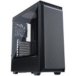 Phanteks Eclipse P300A  Black ATX MidTower Gaming Case Tempered Glass, CPU Cooler Supports Upto 165mm, GPU Suppports Upto 355mm, 280mm Rad Supported, 7X PCI Slots, 1X 120mm Fan (Rear) Included, Front: 2X USB, HD Audio, No PSU