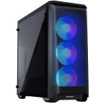Phanteks Eclipse P400A D-RGB Black Edition ATX MidTower Gaming Case Tempered Glass,3X120mm RGB Fan, CPU Cooler Support Up to 160mm, Graphics Card Supports Up to 420mm, 7XPCi Slots, Upto 360mm(front)/120mm(rear) Rad Supported, Front: 2XUSB3.