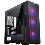 Phanteks Eclipse G500A Black ATX MidTower Gaming Case Tempered Glass, 3x 140mm D-RGB Fans Included, CPU Cooler Support Upto 185mm, GPU Support Upto 435mm, 420mm Radiator Supported, 7XPCI Slot, Front I/O: 2XUSB, 1XType C, HD Audio, D-RGB Con