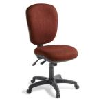 Eden Office Arena High Back Office Chair, 5-Way Ergonomic Adjustment - Keylargo Paprika fabric - AFRDI Ceritified For 160kg Users - 10 Years Local Warranty