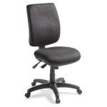 Eden Office Sport High Back Office Chair 5-Way Ergonomic Adjustment - Keylargo Anthracite fabric - High Comfort Moulded Foam Seat - 10 Years Local Warranty