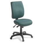 Eden Office Sport High Back Office Chair 5-Way Ergonomic Adjustment - Keylargo Atlantic fabric - High Comfort Moulded Foam Seat - 10 Years Local Warranty