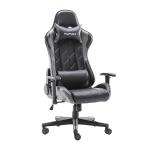 Playmax Elite Gaming Chair - Steel Grey and Black